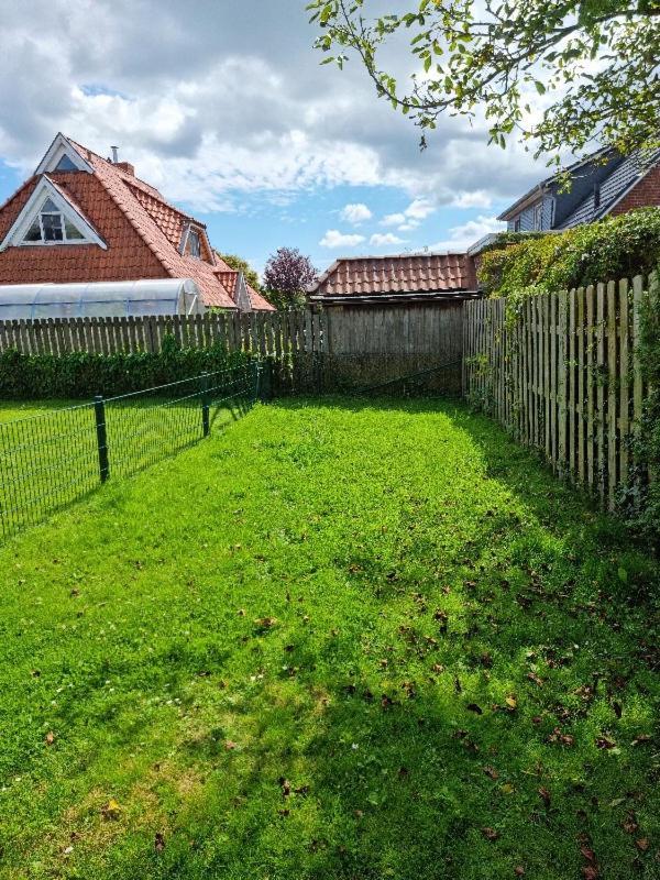 Villa Kleiner Hookie In Hooksiel Mit Hund à Schillig Extérieur photo